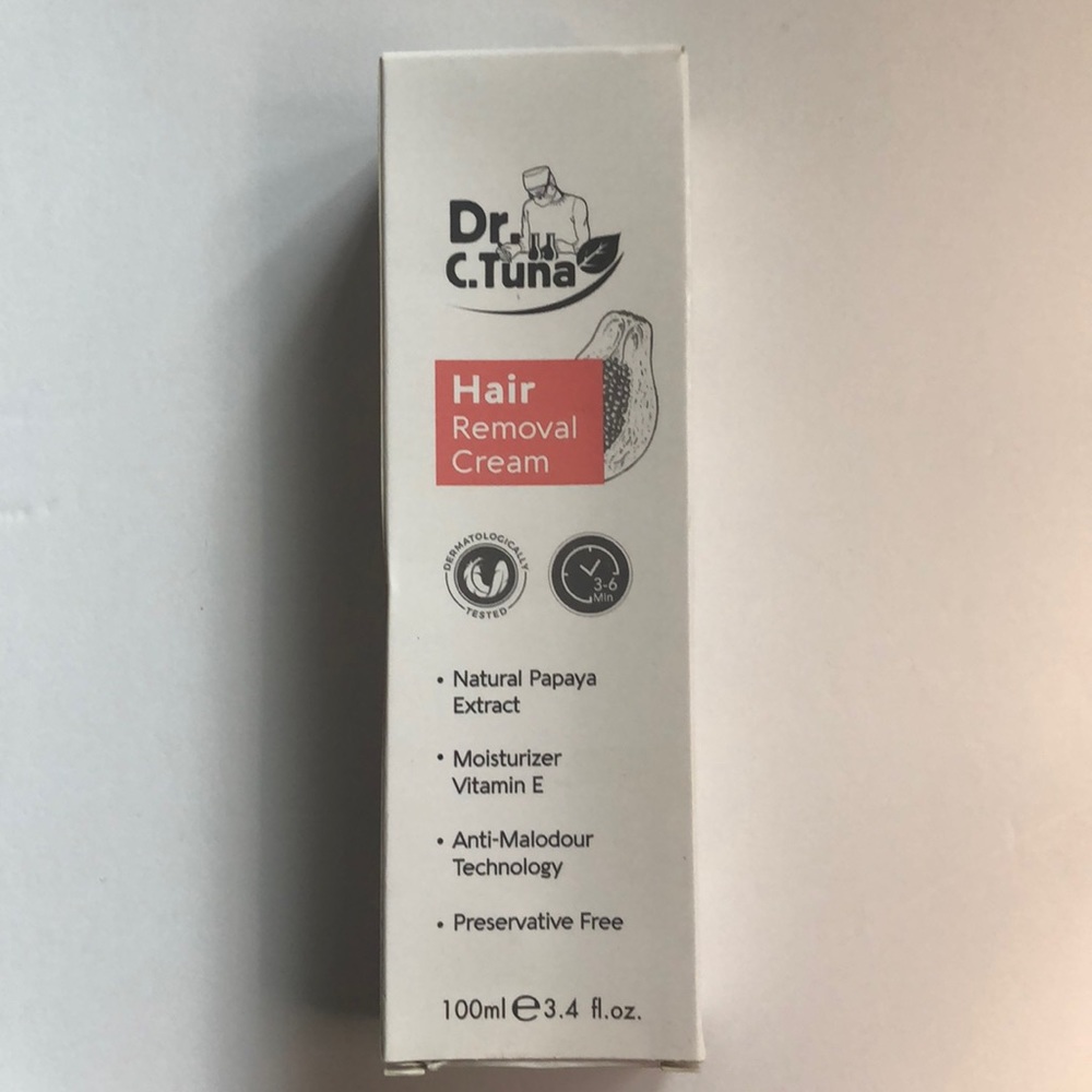 Hair Removal Cream in sealed container.   Never used